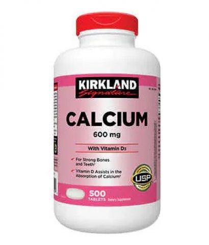 Calcium + Vitamin D3 500 viên Kirkland