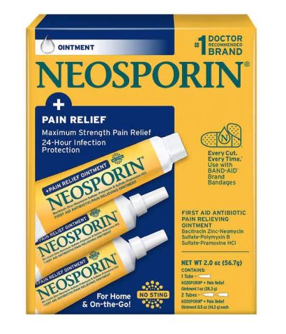 Kem mỡ giảm đau, chống nhiễm trùng NEOSPORIN Pain Relief set 3 tuýp 