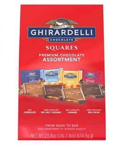 Socola thẻ thập cẩm GHIRARDELLI Premium Chocolate Assortment 674.9g