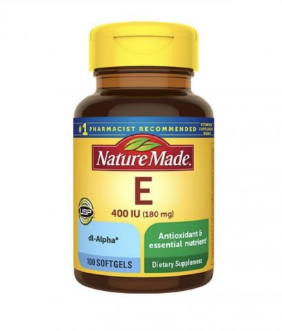 Vitamin E 400iu Nature Made từ tự nhiên