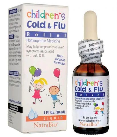 Siro CHILDREN'S COLD & FLU giảm triệu chứng do cảm lạnh cho bé