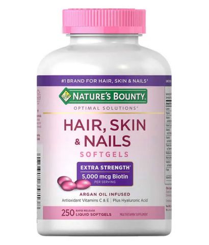 Nature's Bounty Hair, Skin, Nails - Viên hỗ trợ sáng da, dày tóc, chắc móng
