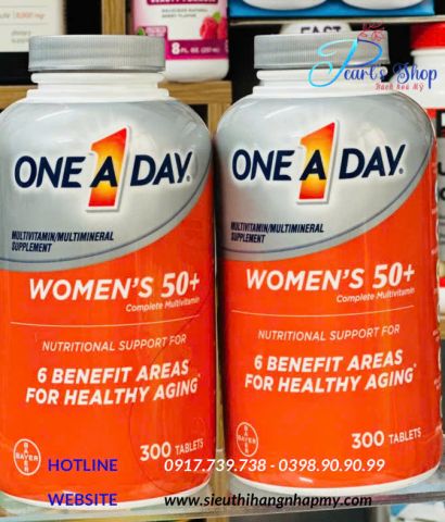 ONE A DAY WOMEN 50+ 300 viên