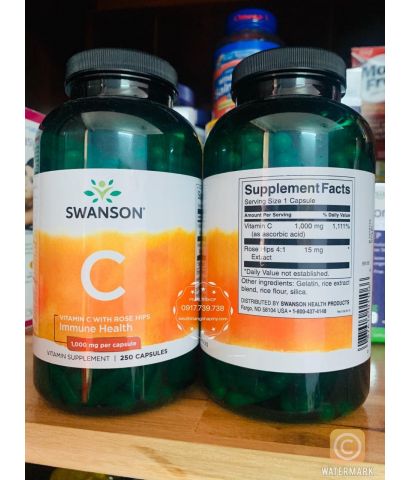 Vitamin C 1000mg Swanson