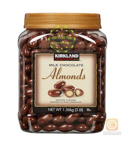 MILK CHOCOLATES ALMOND 1.36KG Kirkland