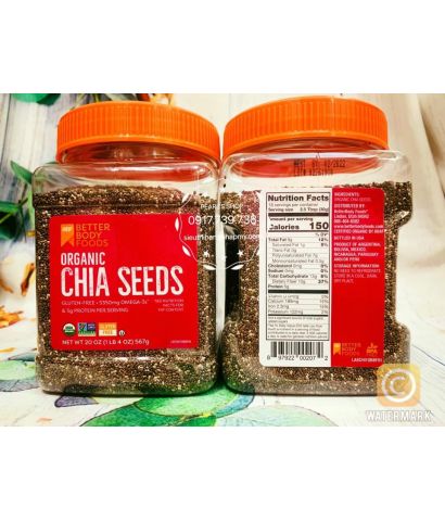 Hạt CHIA Better Body Foods 567g
