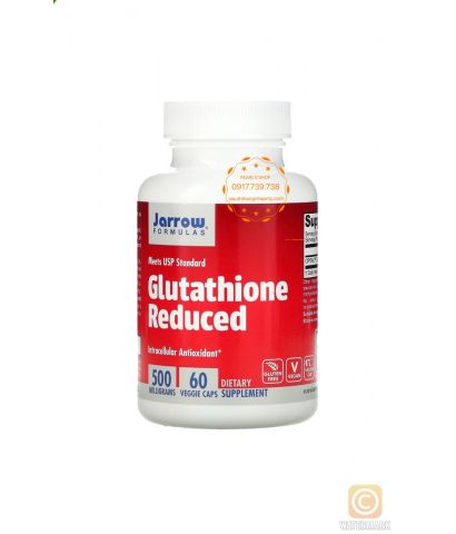 Viên uống hỗ trợ TRẮNG DA Glutathione Reduced 500mg. 