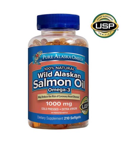 Dầu cá hồi Wild Alaskan Salmon Oil 210 viên
