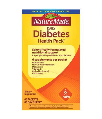 Daily Diabetes Health Pack -  Vitamin cho bệnh nhân tiểu đường 