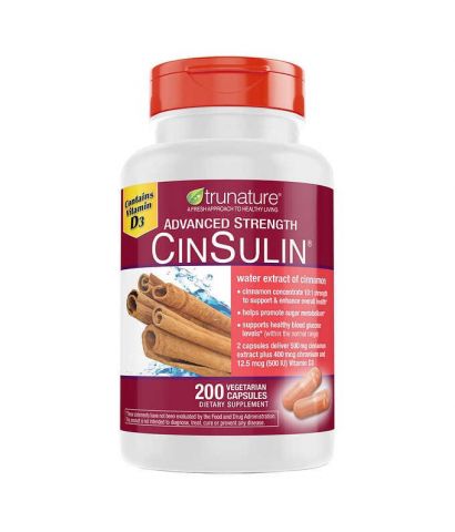 CINSULIN Advanced Strength Trunature - Viên uống ổn định đường huyết