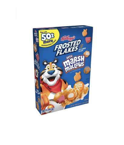 Bánh ngũ cốc vị kẹo Kellogg's FROSTED FLAKES with Marshmallow 340g