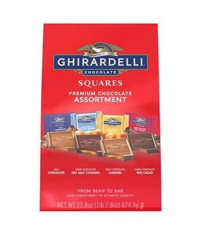 Socola thẻ thập cẩm GHIRARDELLI Premium Chocolate Assortment 674.9g