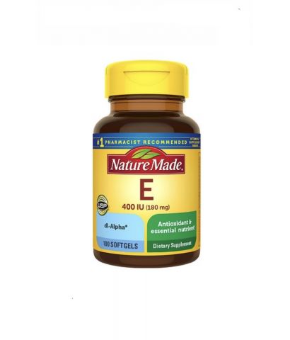 Vitamin E 400iu Nature Made từ tự nhiên