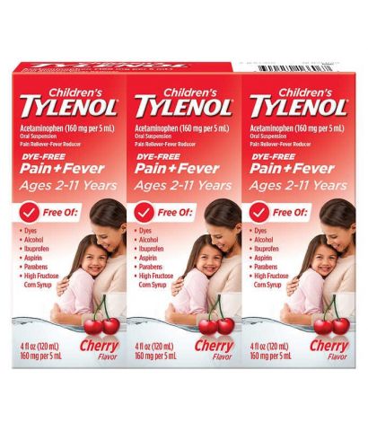 Hạ sốt và giảm đau cho trẻ em TYLENOL Children 120ml