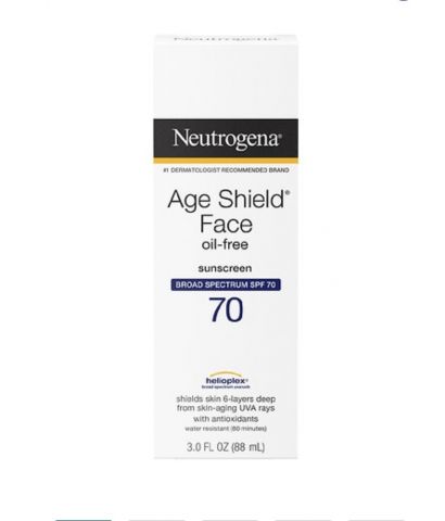 Kem chống nắng bảo vệ da Neutrogena AGE SHIELD FACE SPF70 88ML