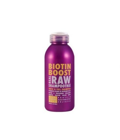 Dầu gội Biotin Boost REAL RAW ngăn rụng và kích thích mọc tóc.