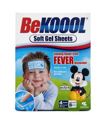Dán hạ sốt cho bé BEKOOOL gel lạnh không thuốc.