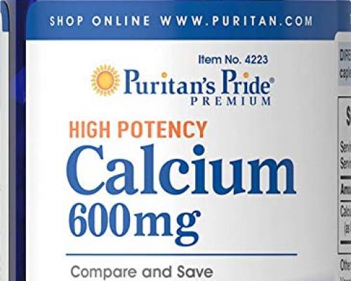 Bổ sung Canxi cho xương - Calcium 600mg - Puritan's Pride