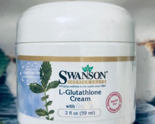 Kem dưỡng trắng da SWANSON - L-GLUTATHIONE 59ml