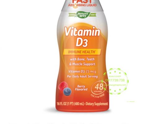 Vitamin D3 liquid Nature,s Way 480ml