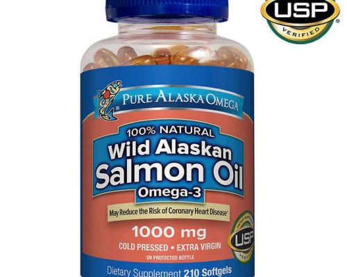 Dầu cá hồi Wild Alaskan Salmon Oil 210 viên