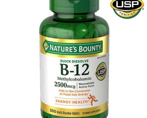 VITAMIN B12 - Nature's Bounty tái tạo tế bào máu