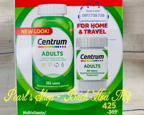 Vitamin tổng hợp CENTRUM ADULTS 425 viên