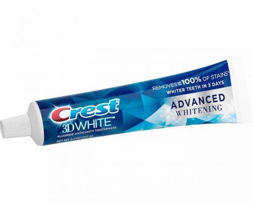 kem đánh răng CREST 3D WHITE Advanced whitening 147g