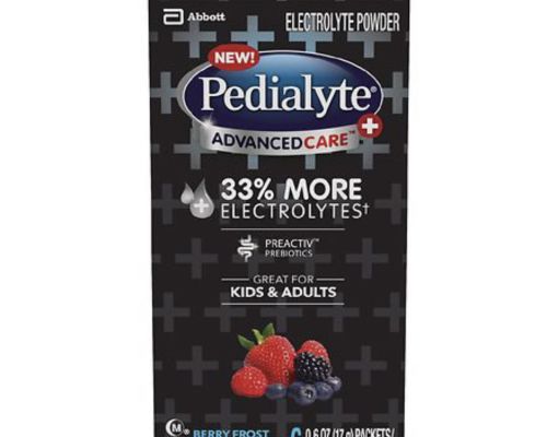 Bột trái cây điện giải Pedialyte Advanced Care có lợi khuẩn