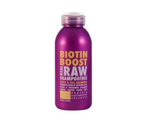 Dầu gội Biotin Boost REAL RAW ngăn rụng và kích thích mọc tóc.