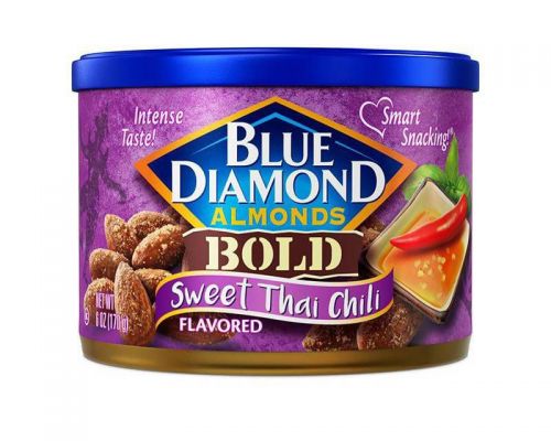 Hạnh nhân sâý Blue Diamond Almond BOLD SWEET THAI CHILI tẩm vị ớt ngọt thái lan
