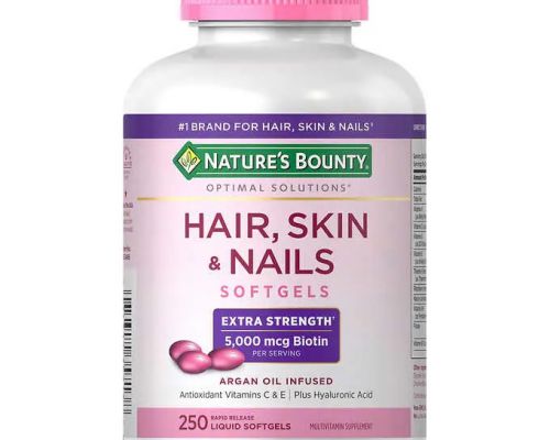 Nature's Bounty Hair, Skin, Nails - Viên hỗ trợ sáng da, dày tóc, chắc móng