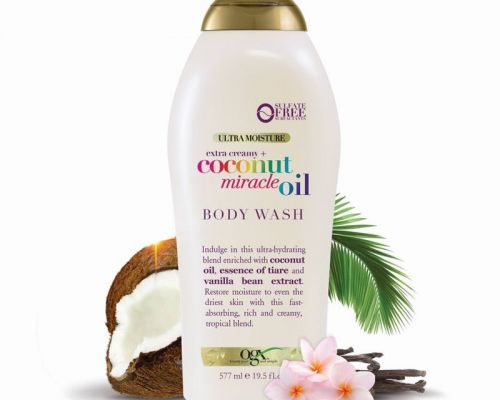 Sữa tắm dưỡng ẩm trắng da COCONUT MIRACLE OIL OGX 577ml