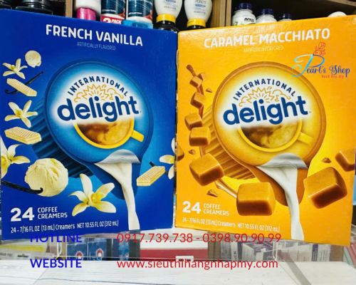 Sữa đơn kem DELIGHT Creamer Singles 24 hộp