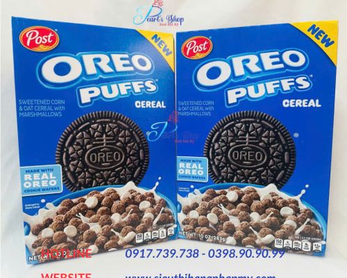 Bánh ngũ cốc Oreo Puffs 283g.