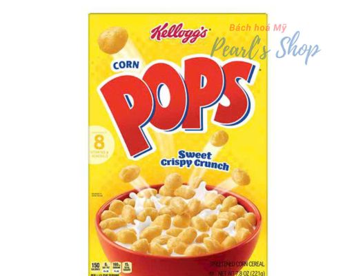 Ngũ cốc Pops corn Kellogg's vị bắp rang 221g